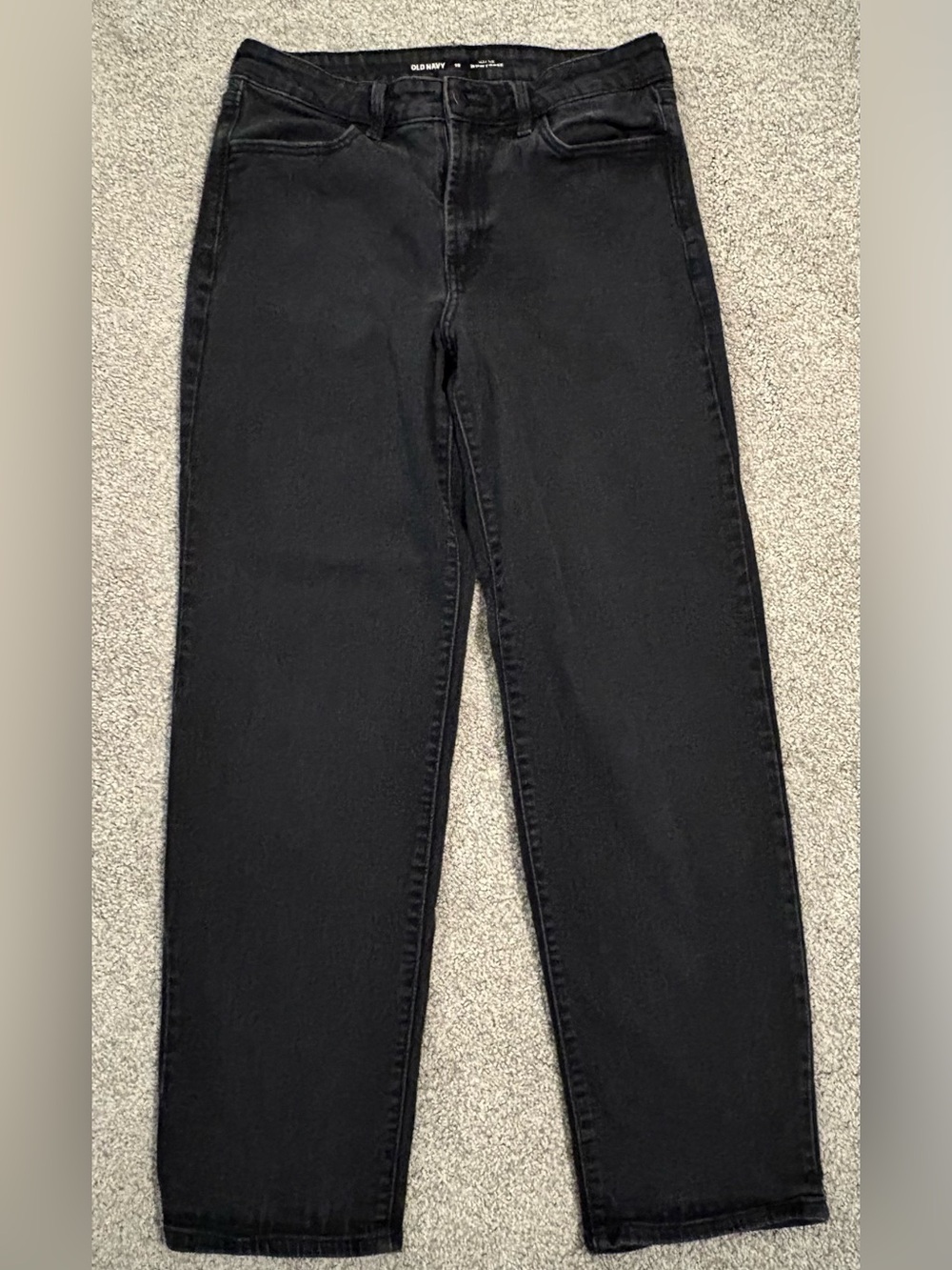 Old Navy Black Women’s High Rise Wow Loose Jeans